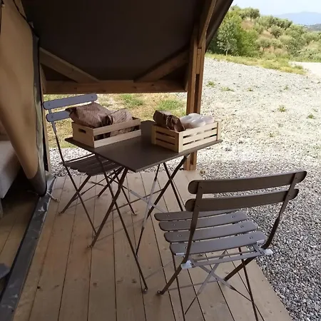 Glamping - La Giara אוהל מפואר